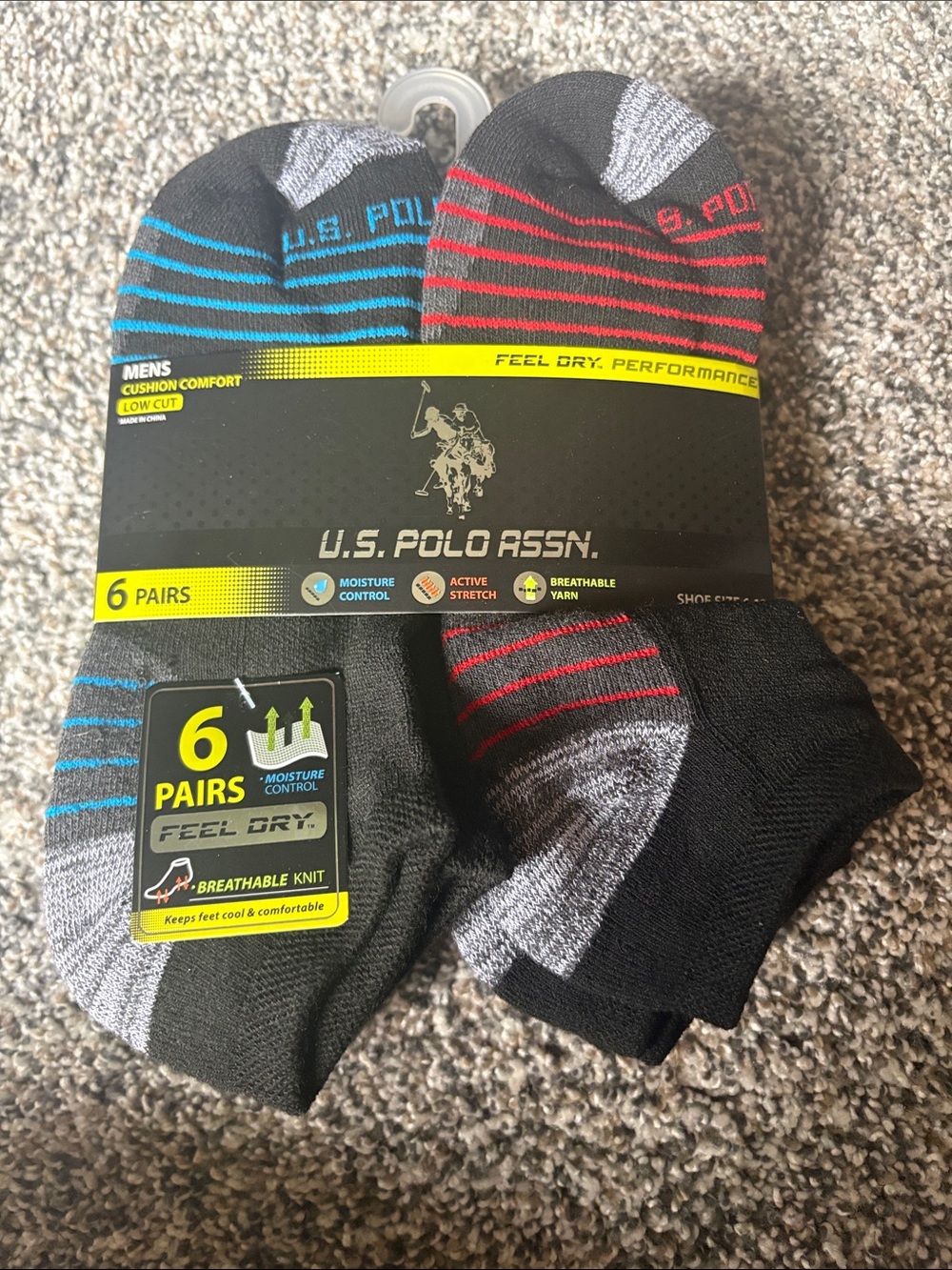 Men’s low cut socks